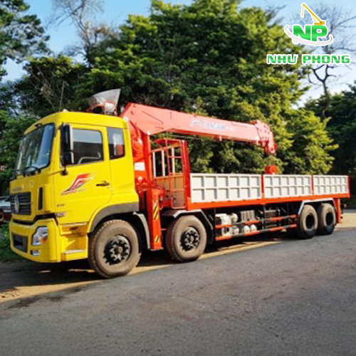 Cho thuê xe cẩu thùng 25 tấn	
